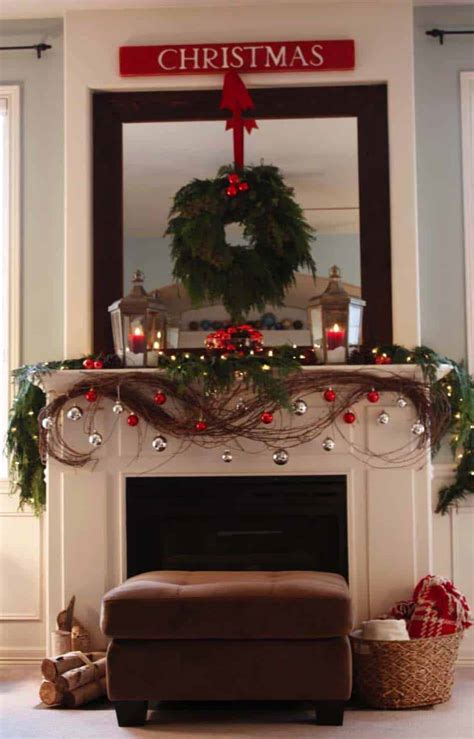 50 Absolutely Fabulous Christmas Mantel Decorating Ideas
