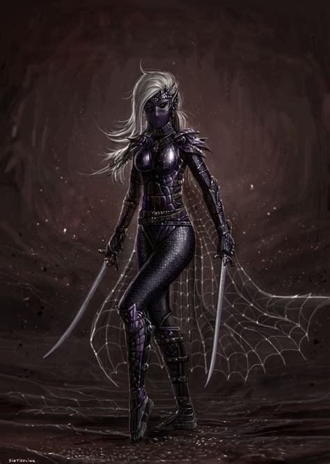 Dark Elf Assassin By Sirtiefling On Deviantart