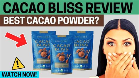 Cacao Bliss By Danette May Earth Echo Reviews Best Cacao Powder Cacao