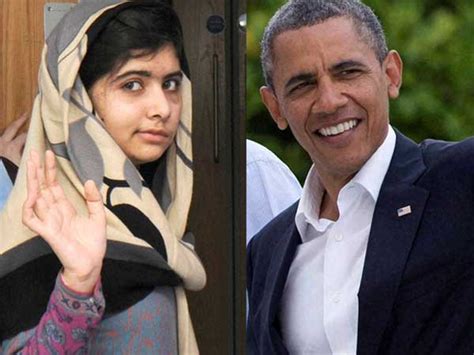 Obamas Salute Malalas Inspiring Work On Girls Education Oneindia News