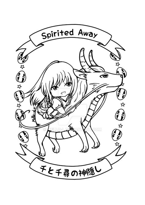 Spirited away coloring books for adult unofficial cox, caleb on amazon.com. Miyazaki Coloring Pages at GetDrawings.com | Free for ...