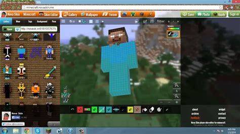 How To Make Your Own Minecraft Skin No Download Youtube