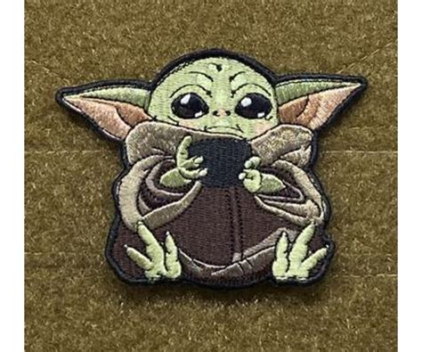 Tactical Outfitters The Child Baby Yoda V4 Morale Patch Airsoft Extreme