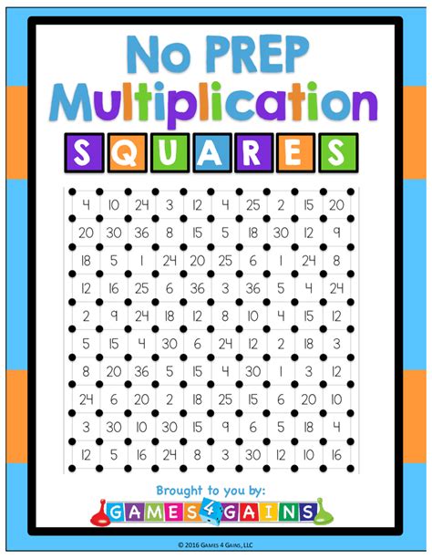 Using the game sheet found on the following page, turn any worksheet into an activity. 7+ Multiplication Worksheets Examples in PDF | Examples