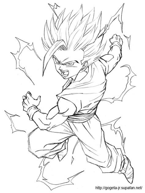 Super saiyan 2 gohan vs super perfect cell boss fight product provided by bandai namco! Coloriages à imprimer : Son Gohan, numéro : 6687
