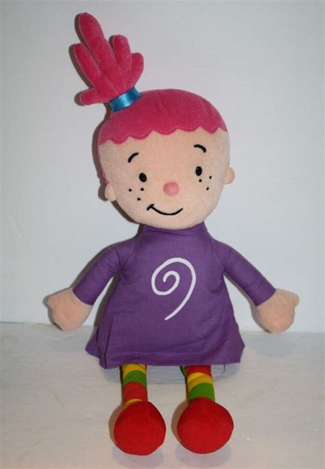Gund Pinky Dinky Doo Doll 20 Stuffed Pink Plush Soft Toy Sesame Workshop Noggin Ebay