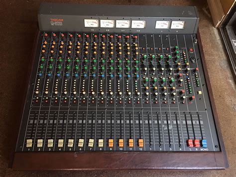 Tascam M 312b Vintage Mixing Console Reverb