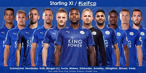 Starting Line Up Leicester City V Porto Itv News