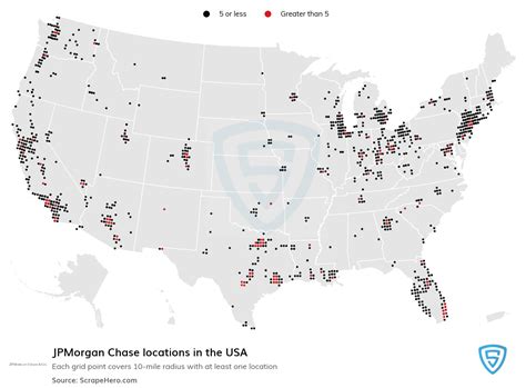 List Of All Jpmorgan Chase Bank Locations In The Usa Scrapehero Data