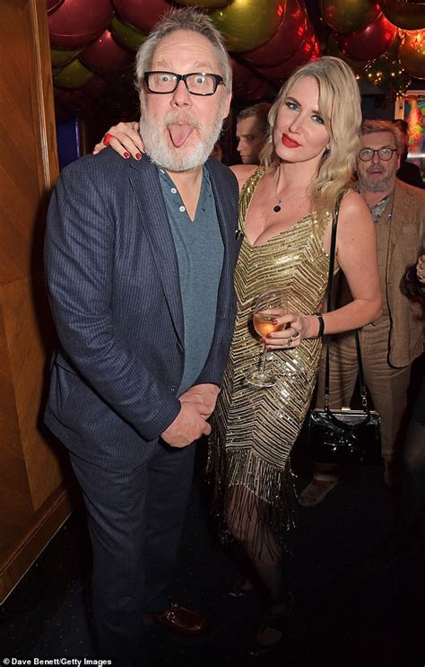 Vic Reeves 60 Attends Tramp Clubs 50th Anniversary With Wife Nancy