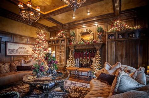 Beautiful Living Room Decorating For Christmas Holiday
