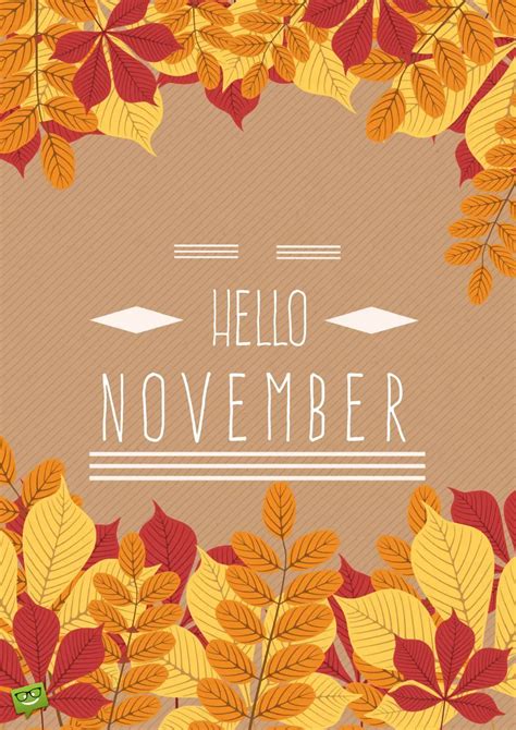 Hello November Quotes For The Month Of Gratitude