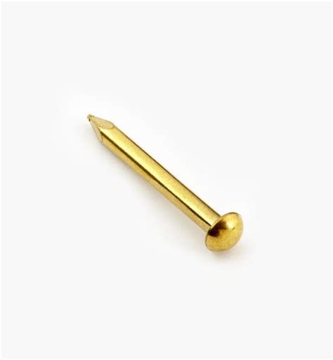 Solid Brass Escutcheon Pins Lee Valley Tools