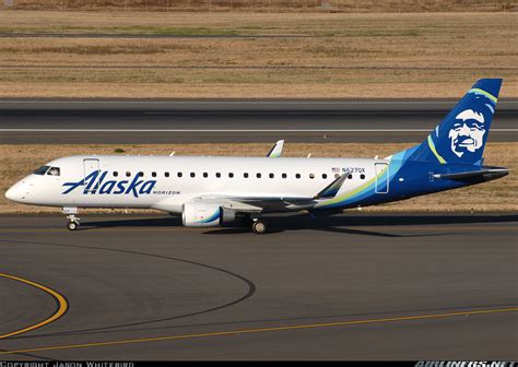 Embraer 175lr Erj 170 200lr Alaska Airlines Horizon Air