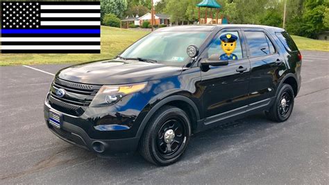 2015 Ford Police Interceptor Utility Explorer Drive And Review Youtube