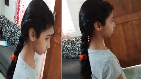 Simpleand Beautiful Hairstyle Lucky Laxmi Tipsand Thoughts Youtube