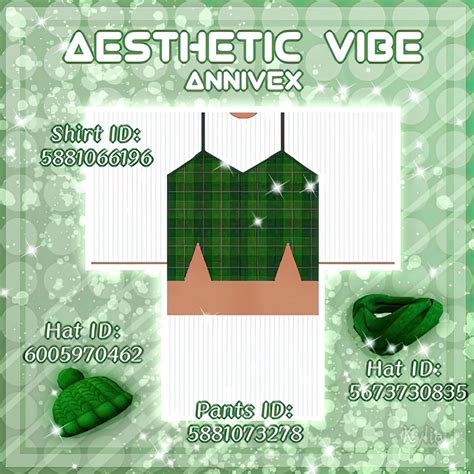 Four Casual Green Roblox Outfits With Matching Accessories In 2021