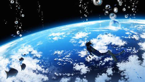 Wallpaper Illustration Fantasy Art Anime Planet Sky Earth