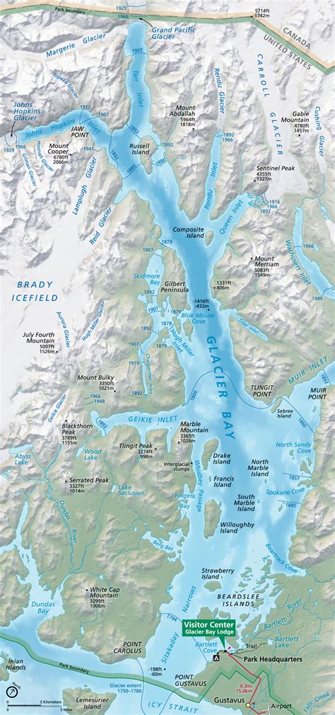 You will find that we have interactive maps of the region as well as resort and activities maps available for you to get your bearings before joining us in the glacier area on your upcoming trip! Maps - Glacier Bay National Park & Preserve (U.S. National ...