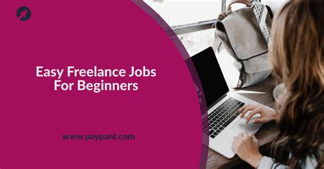 20 Easy Freelance Jobs For Beginners