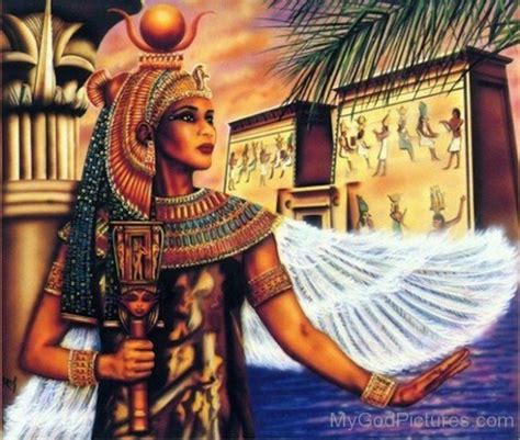 Goddess Isis Painting