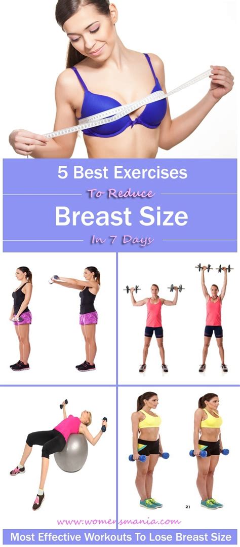 5 best exercises to reduce breast size quickly at home