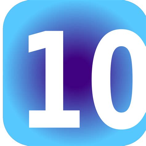 Number 10 Clipart Ten Clipart Png Download In 2020 Clip Art Images