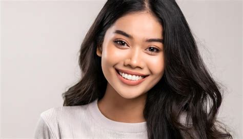 Premium Ai Image Professional Portrait Of Young Filipino Woman Smiling
