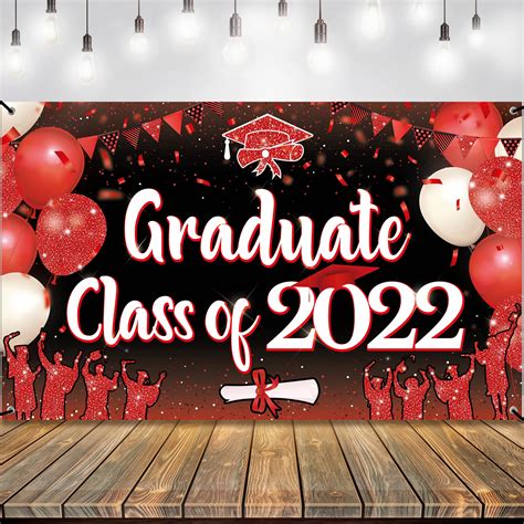 Buy Large Graduate Class Of 2022 Banner 72x44 Inch Graduation