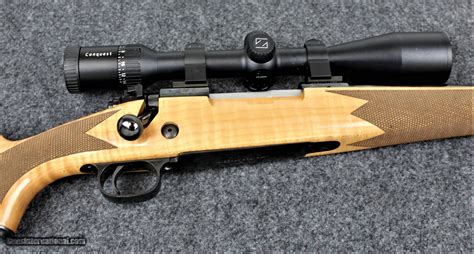 Winchester Model 70 Super Grade Maple In Caliber 3006 With A Zeiss