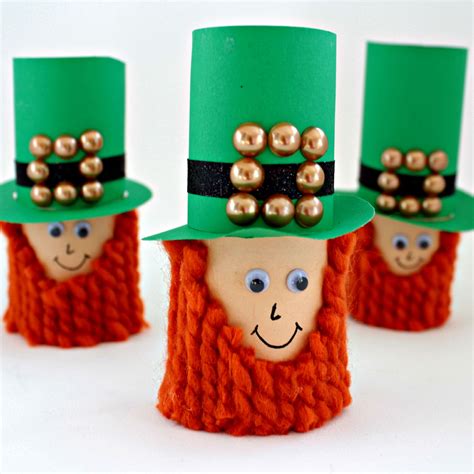 Kids Craft Toilet Paper Leprechauns View From The Fridge St