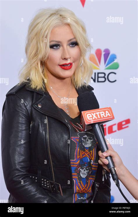 Christina Aguilera 173 At The Voice Spring Break Concert At The Pacific