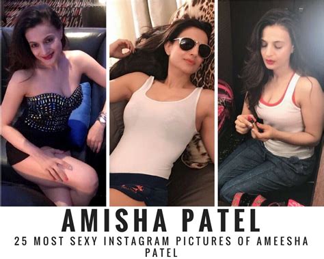 Sexy Ameesha Patel Instagram Pictures