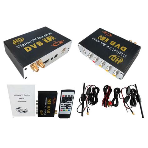 Mobile Dvb T2 Tv Signal Receivercar Digital Tv Set Top Box With Cvbs