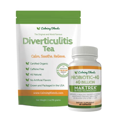 Natural Remedies For Diverticulitis And Diverticulitis Calming Blends