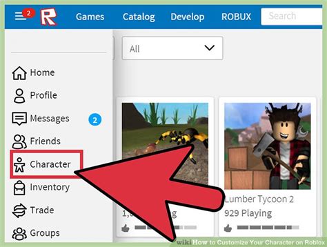 Customize Your Roblox Character