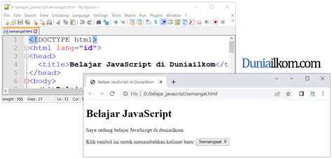 Tutorial Cara Menjalankan Kode Program Bahasa Javascript Hot Sex Picture