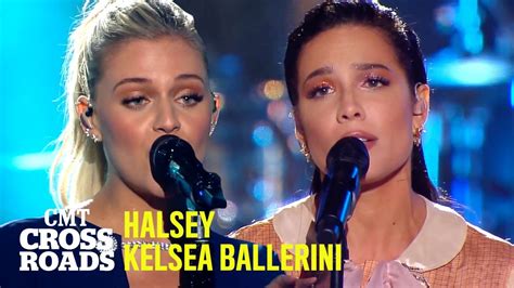 Halsey And Kelsea Ballerinis Cmt Crossroads Full Episode Youtube Music