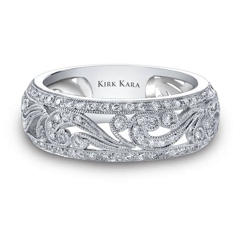Engraved Wedding Rings For Women Lake Side Corrals Inside Unique Womens Wedding Bands 