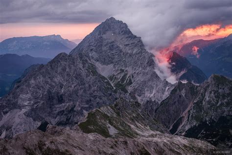 Watzmann Sunrise Berchtesgaden Germany Mountain Photography By