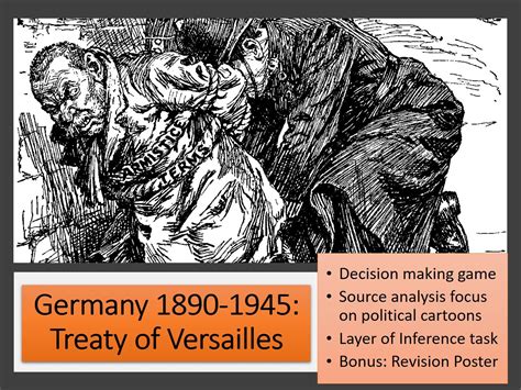 Germany 1890 1945 L5 Treaty Of Versailles Gcse Aqa Teaching Resources