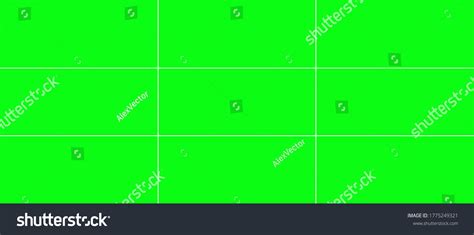 Green Screen Movie Template Film Chromakey Stock Vector Royalty Free