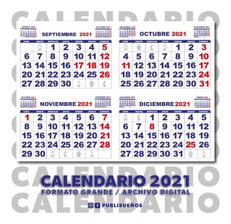 Feriados Chile 2021 Plantillas Imprimibles Mini Calendario 2021 Con