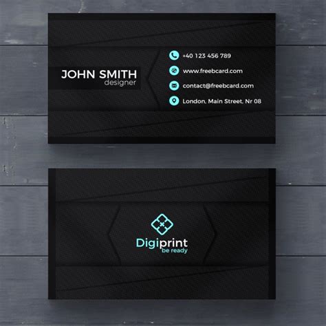 Try out various premium template files (not always free business cards for psd) at no cost to you. Free PSD | Dark business card template