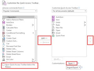 Toolbar On Excel Step By Step Guide To Customize Use Toolbar In Excel