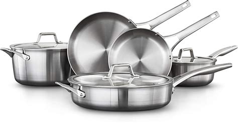 Stainless Steel Cookware - Calphalon Premier Stainless Steel Cookware ...