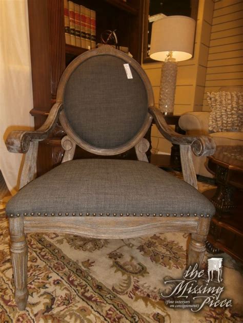 Restoration hardware churchill luxe down feather nailhead leather chair set. Gorgeous, Restoration Hardware "like" Brentwood armchair ...
