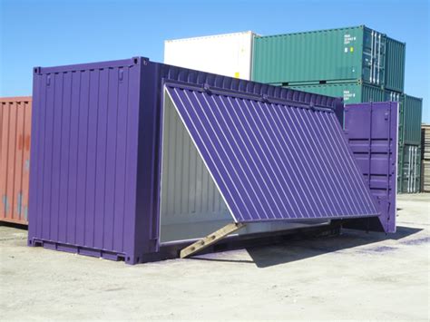 Swing Up Side Door Abc Containers Perth