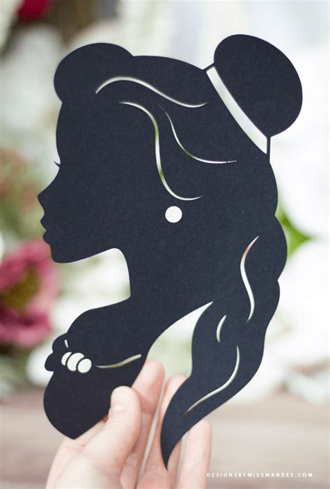 Disney Princess Silhouettes V4 Designs By Miss Mandee