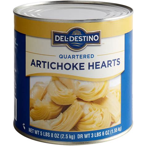 Quartered Artichoke Hearts 10 Can
